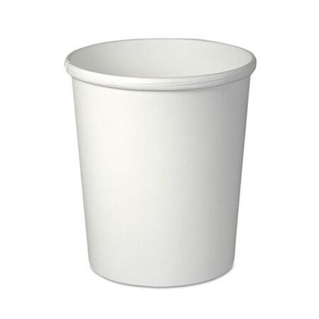 Dart Flexstyle Double Poly Paper Containers, 32oz, White, 20PK H4325U